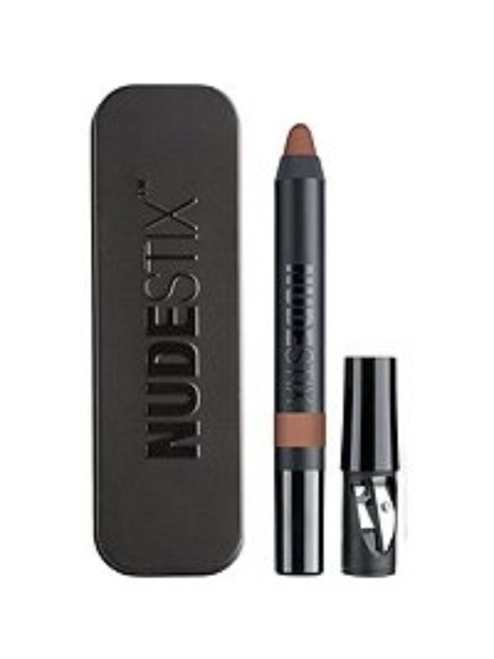 NUDESTIX Womens Magnetic Matte Lip Color Beauty Nude Brown Size OS NWT